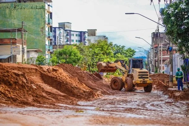 Prefeitura de Ipatinga inicia obras emergenciais em áreas atingidas pela chuva; confira as regiões afetadas