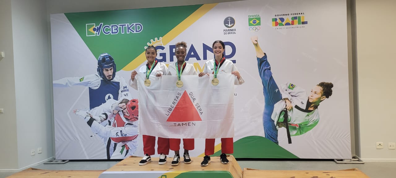 Itabiranos brilham e conquistam quatro medalhas no Grand Slam de Taekwondo no Rio de Janeiro