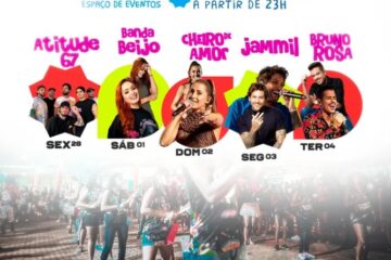 Prefeitura de Barão de Cocais anuncia Atitude 67, Cheiro de Amor e banda Jammil na programação do ‘CarnaBarão 2025’