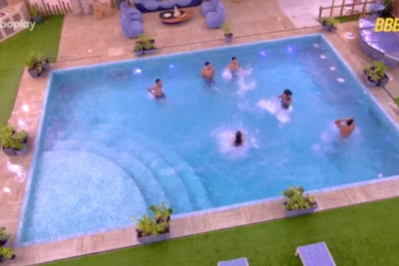 Após a eliminação de Gracyanne no “BBB 25”, brothers se divertem na casa