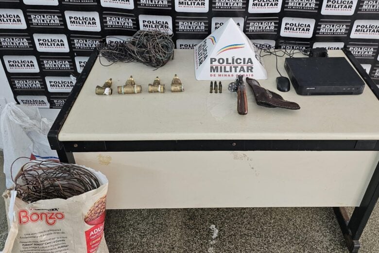 Polícia Militar prende dois por receptação e posse ilegal de arma em João Monlevade