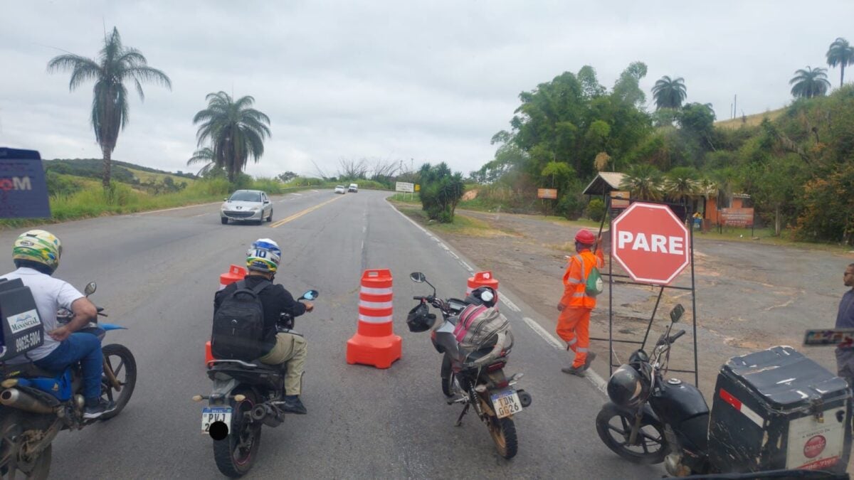 Trechos da BR-381 em Antônio Dias, Sabará e São Gonçalo do Rio Abaixo recebem obras de manutenção nesta sexta-feira