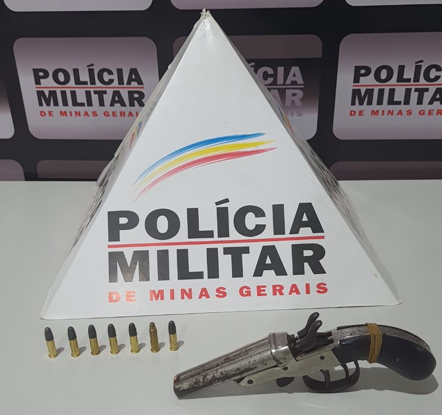 Homem é preso com arma de fogo e munições em São Domingos do Prata