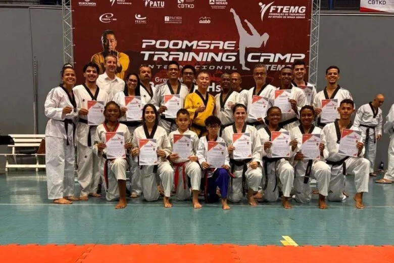 Asca participa do Poomsae Training Camping com 18 representantes e atleta destaque