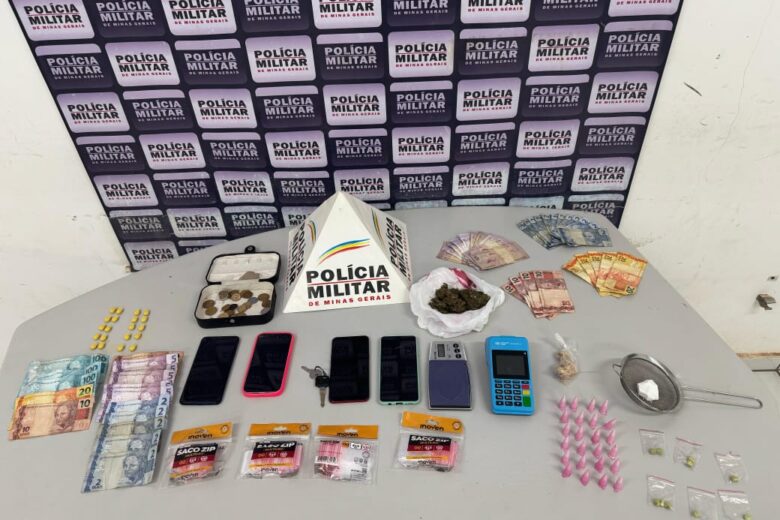 Polícia Militar prende cinco suspeitos por tráfico e direção perigosa em Itabira