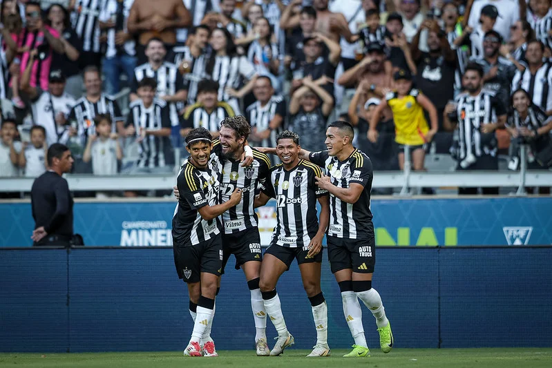 Atlético goleia por 4 a 0 o América na final do Mineiro