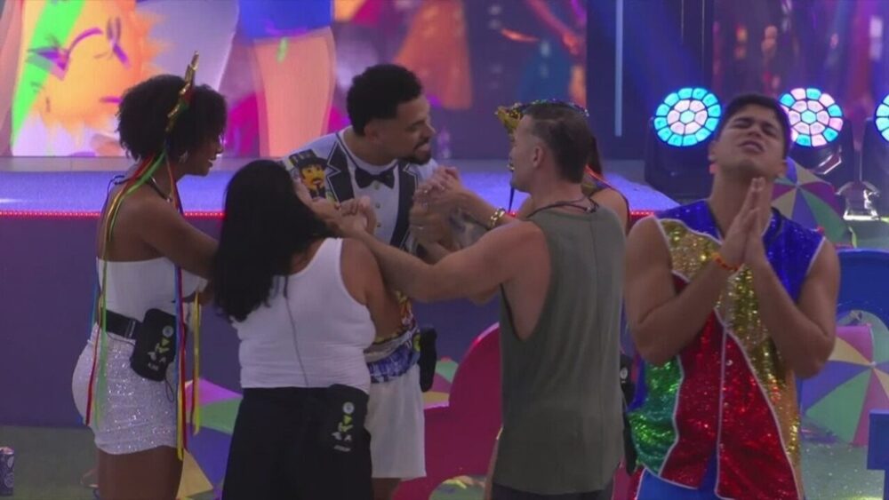 Festa do líder no "BBB 25" tem incômodo de João Pedro com Eva