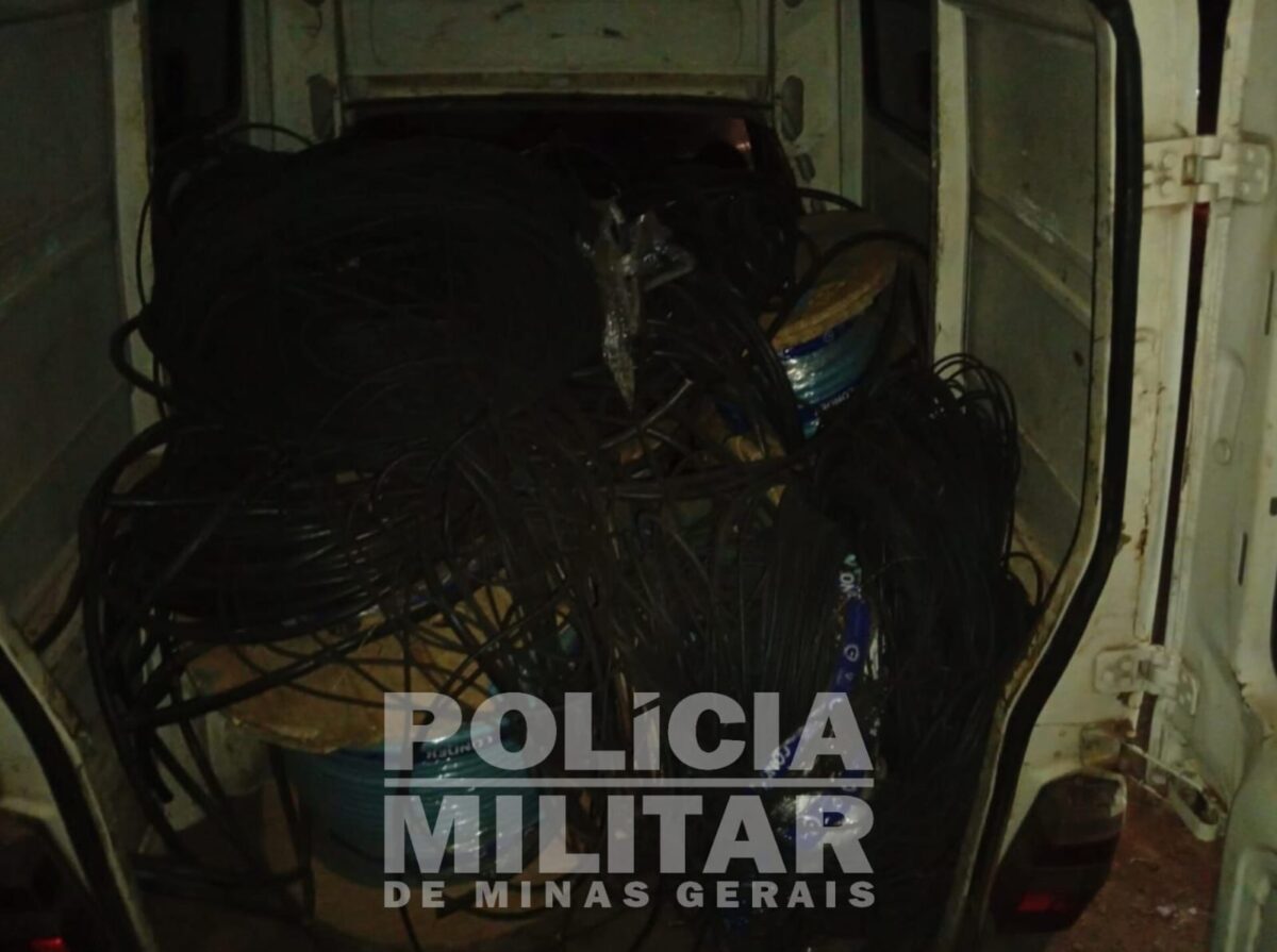 Polícia recupera R$300 mil em cabos de cobre roubados