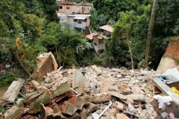 Após forte chuva, cinco regionais de Belo Horizonte tem risco de deslizamentos e desabamentos
