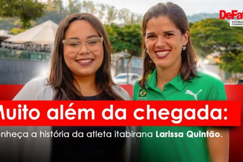 Muito além da chegada: conheça a história da atleta itabirana Larissa Quintão Muito além da chegada: conheça a história da atleta itabirana Larissa Quintão