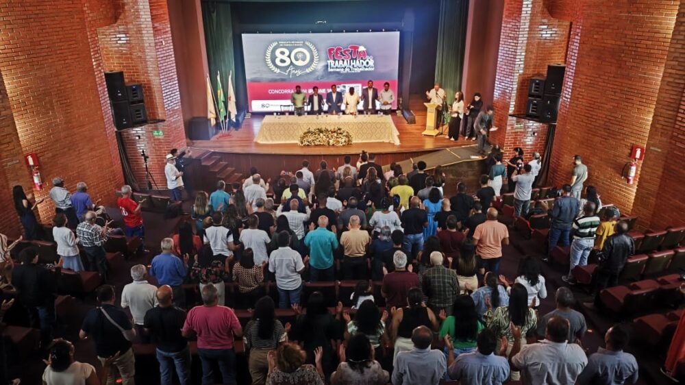 Sindicato Metabase 80 anos: “que legados sejam transmitidos e novas conquistas alcançadas”, afirma André Viana