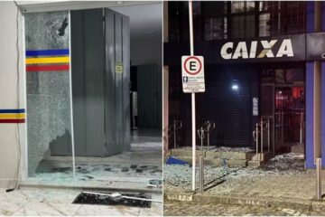 Novo Cangaço ataca agência bancária em cidade no sul de Minas; dois homens foram presos