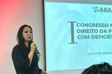 Presidente de Comissão da OAB de Itabira, Amanda Teixeira participa de congresso sobre direito de pessoas autistas e com deficiência, em SP