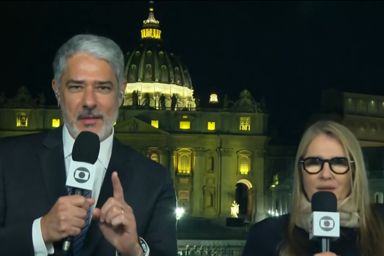 Climão no Vaticano! Telespectadores percebem desconforto de Ilze Scamparini com William Bonner no Jornal Nacional