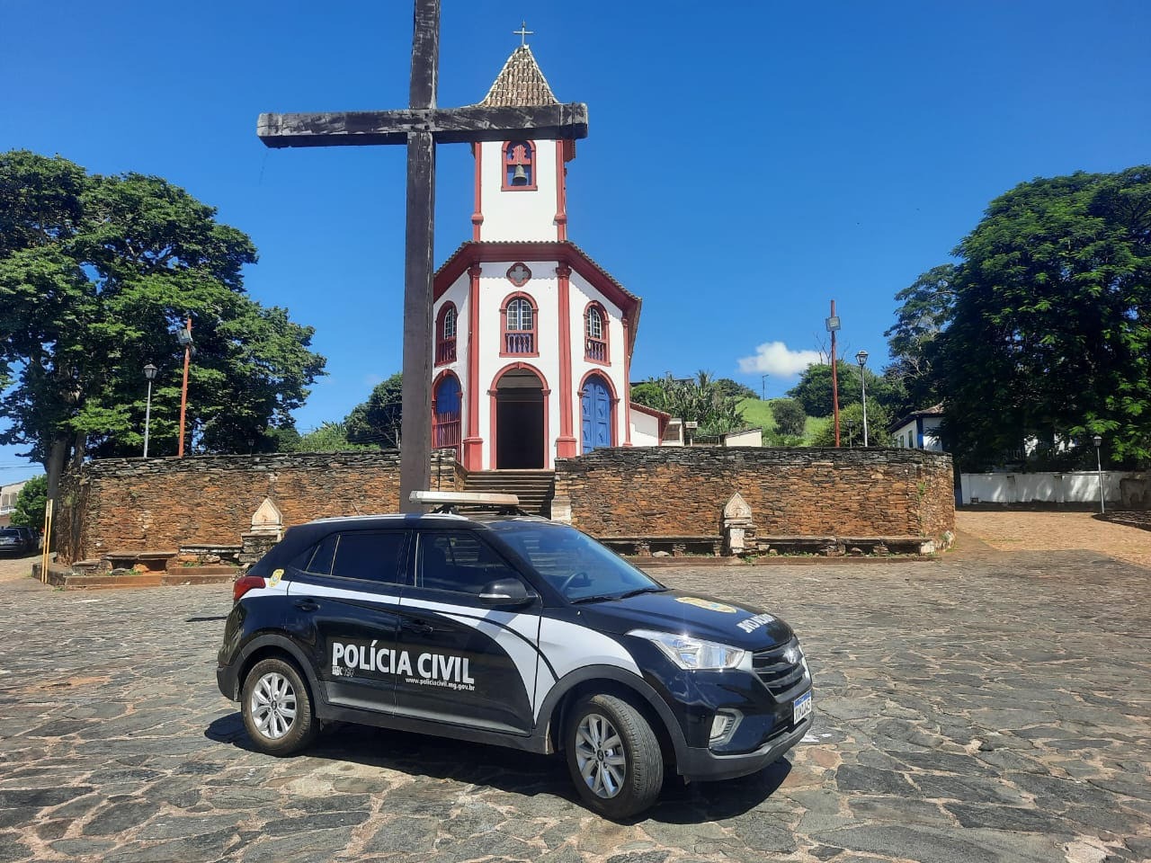 Polícia Civil prende homem por homicídio, em Nova Era