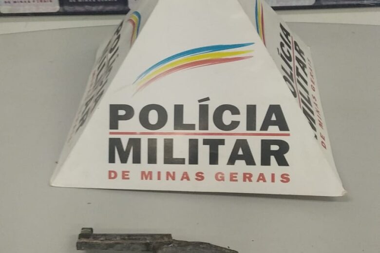 Menor de idade é preso com arma artesanal, em Itabira