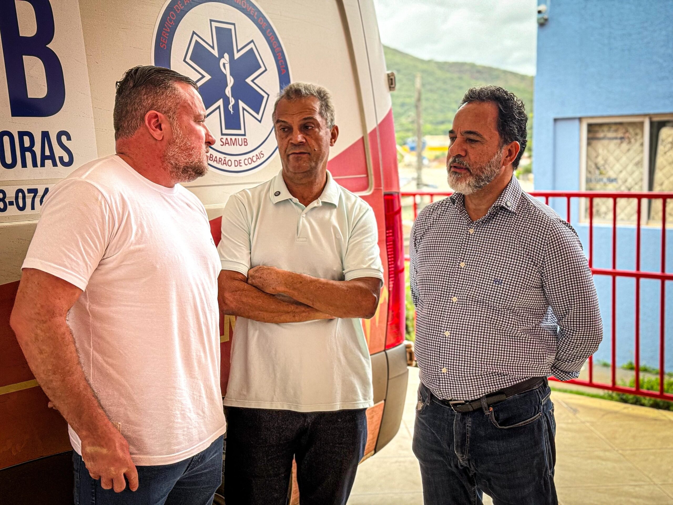 Nova unidade do SAMU é apresentada, em Barão de Cocais
