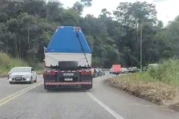 Obras na BR-381 seguem nesta sexta-feira em diversos trechos entre Caeté e Governador Valadares; confira o cronograma