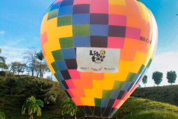 Voo em Balão de ar quente volta à festa de aniversário do Libertas Butiquim neste sábado em Itabira