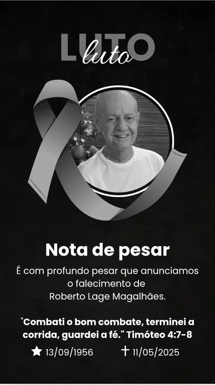 Falece, aos 68 anos, Roberto Magalhães, irmão do ex-prefeito Ronaldo Magalhães