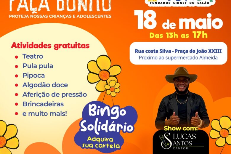 Projeto “Cabeça Feita” promove Rua de Lazer no bairro João XXIII neste domingo (18)