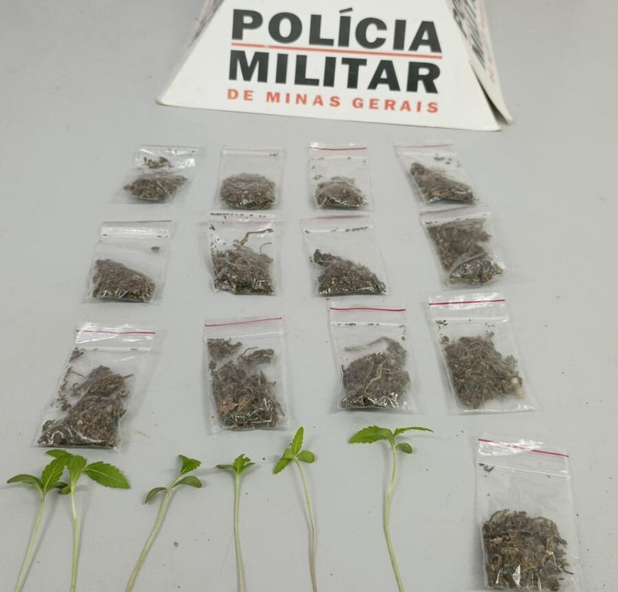 Adolescente é apreendido por tráfico de drogas no bairro Fênix, em Itabira
