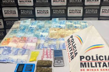 Polícia Militar prende dupla por tráfico de drogas no bairro São Vicente, em Santa Bárbara