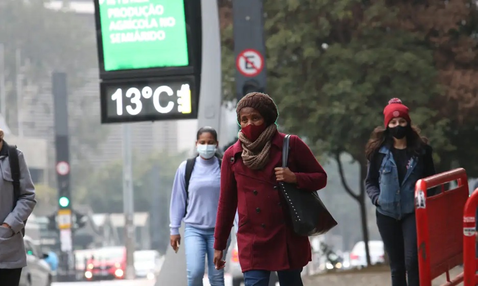 Frio: Frente fria está passando perto o suficiente para fazer estrago