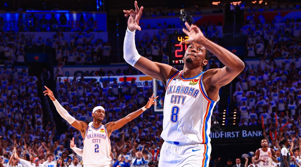 Gilgeous-Alexander brilha e Thunder abre vantagem na final do Oeste na NBA