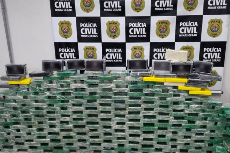 Polícia apreende mais de 230 kg de drogas na Grande BH e desarticula rota internacional de tráfico