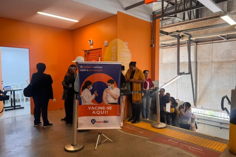 População de BH pode receber vacina contra a gripe no metrô; saiba mais