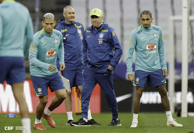 brasil x paraguai; ancelotti