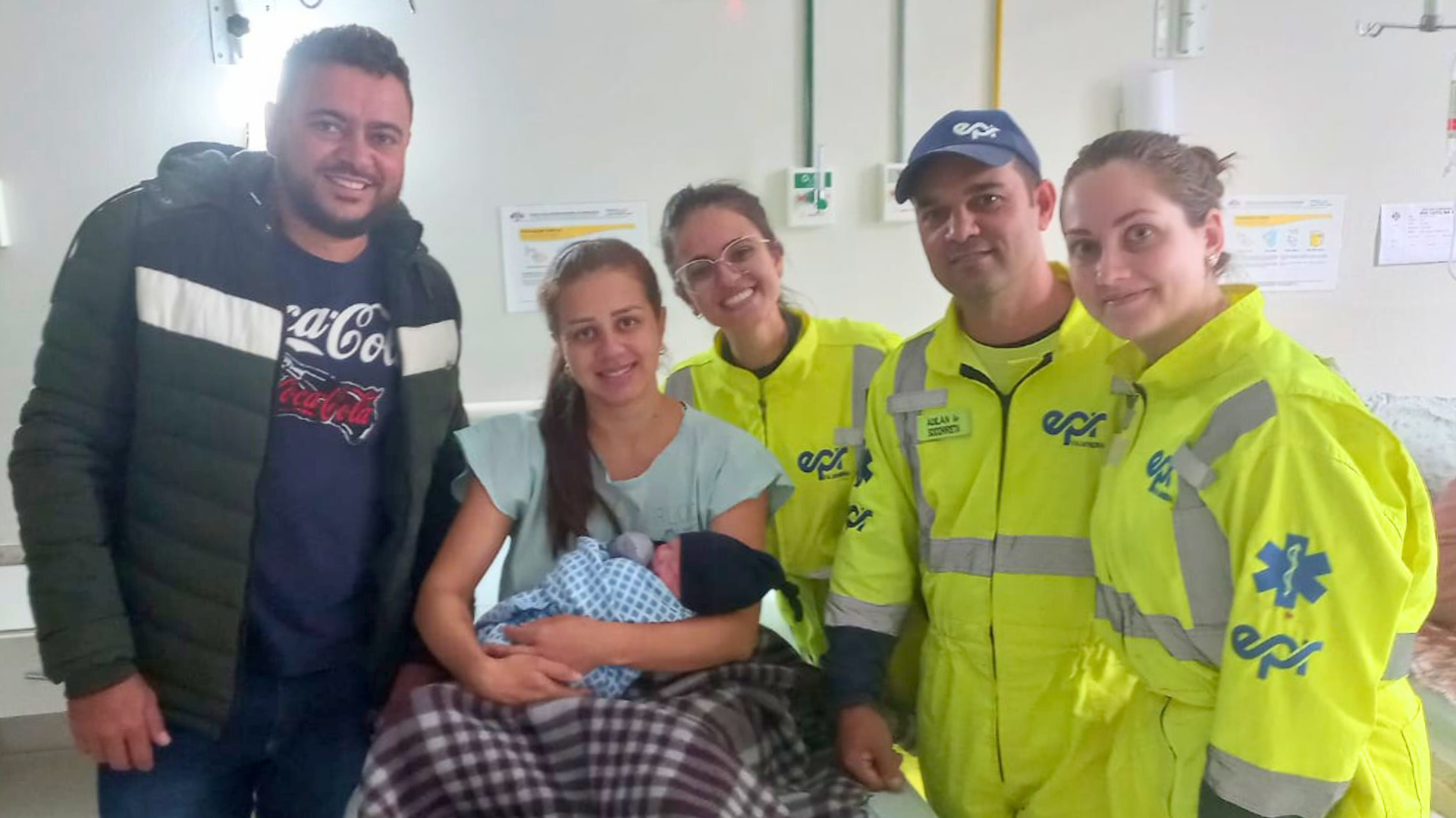 “Vou ser grato para o resto da minha vida”, diz pai, após filho nascer em ambulância da EPR Via Mineira na BR-040 em Minas Gerais