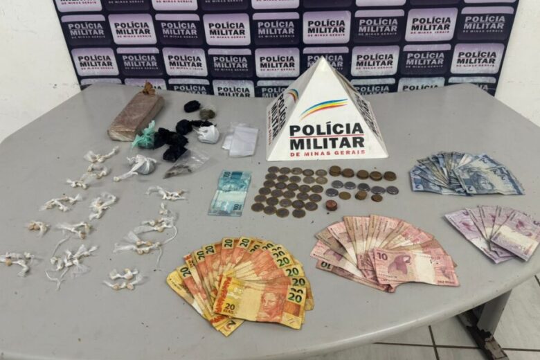 Polícia Militar prende homem por tráfico de drogas no bairro São Bento, em Itabira