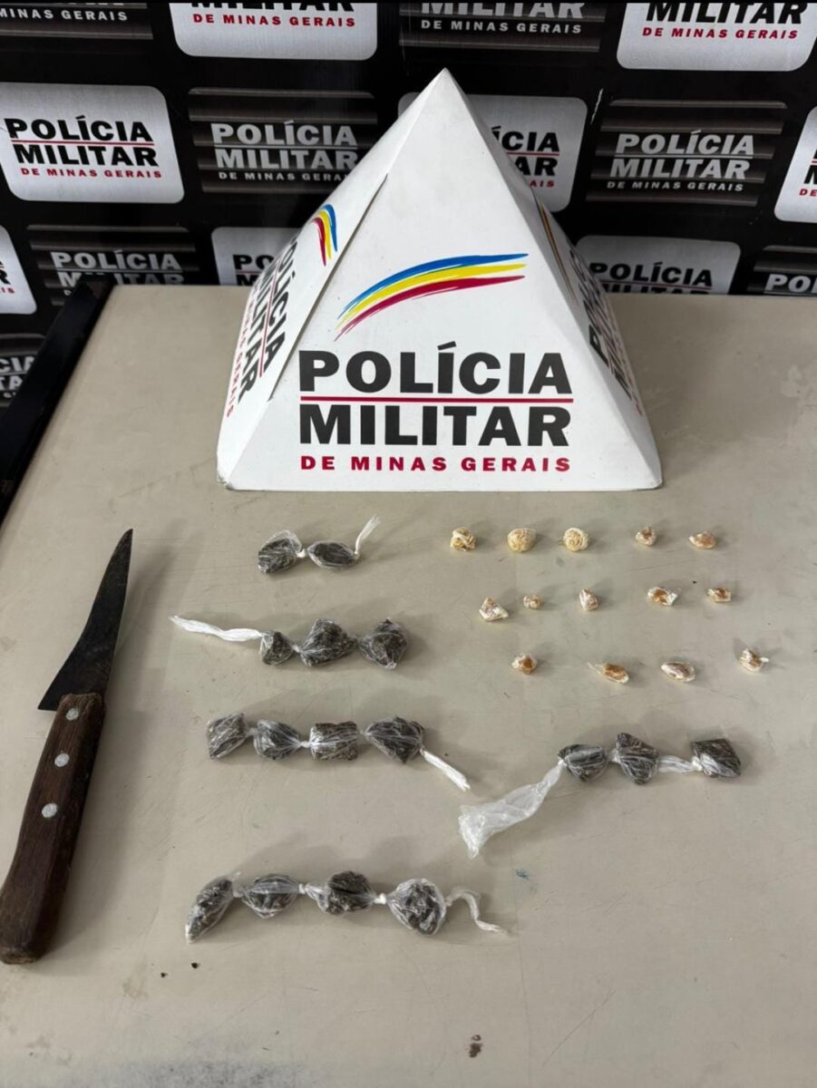 Adolescente é apreendido com drogas durante operação policial em João Monlevade