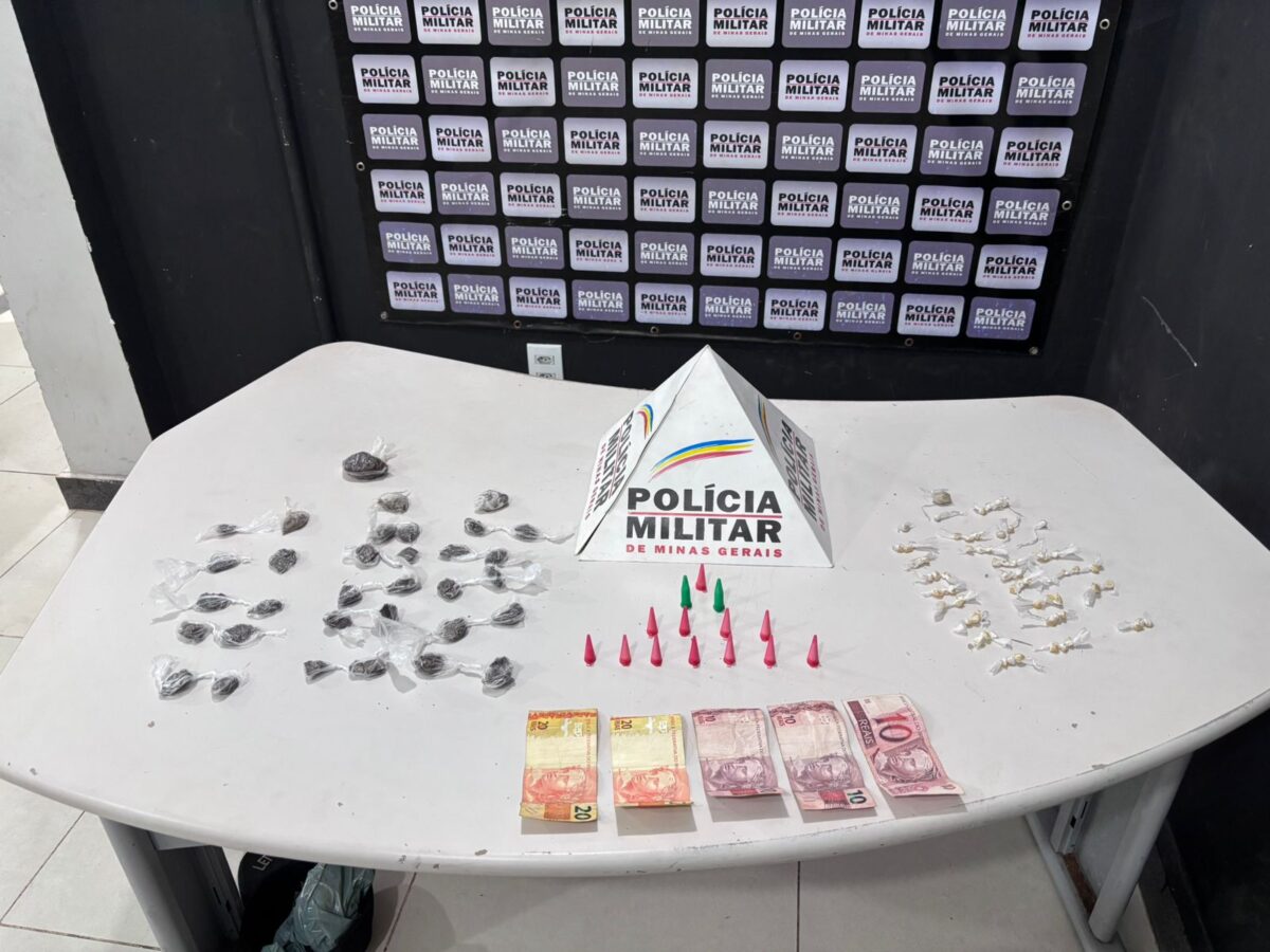 Adolescente é apreendido por tráfico de drogas no bairro Juca Rosa, em Itabira