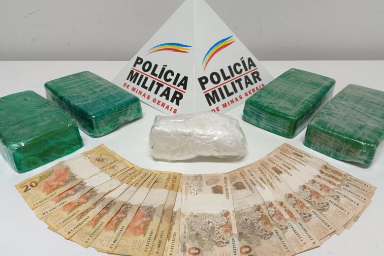 Perseguição na BR-381 termina com apreensão de drogas e veículo clonado em Jaguaraçu