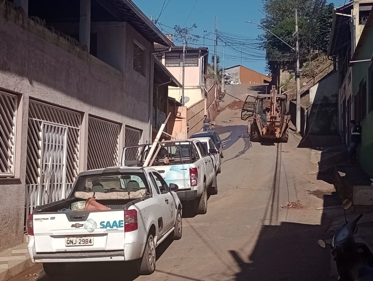 Manutenção do Saae interdita a rua Antonina Moreira da Silva, no Centro de Itabira; saiba mais