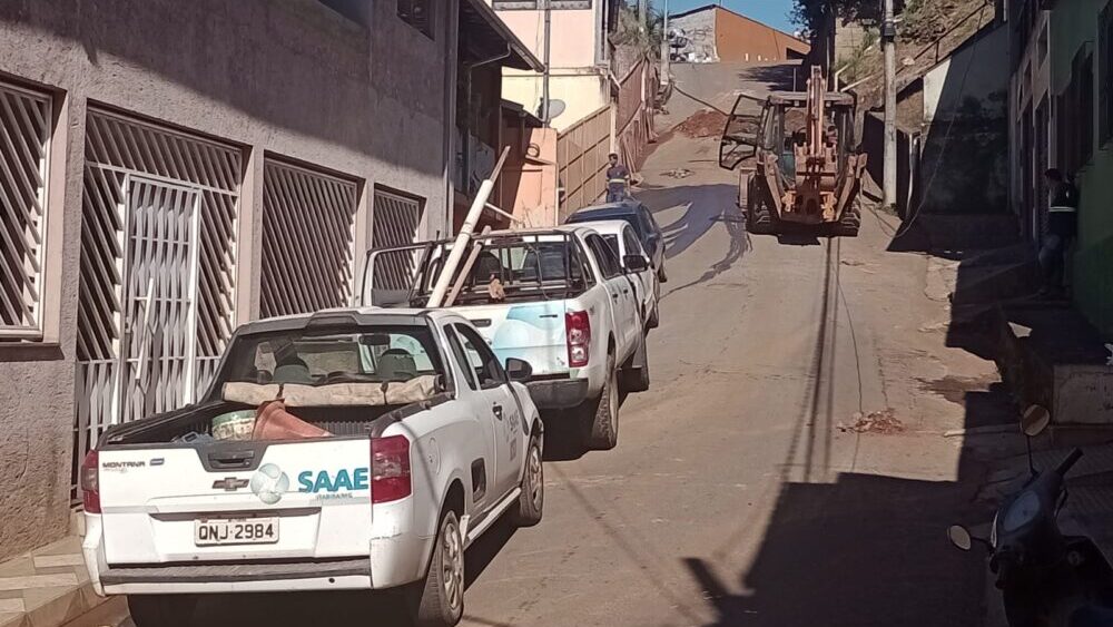 Manutenção do Saae interdita a rua Antonina Moreira da Silva, no Centro de Itabira; saiba mais