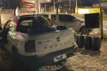 Trio é preso em Nova Era por furto de combustível avaliado em R$ 30 mil