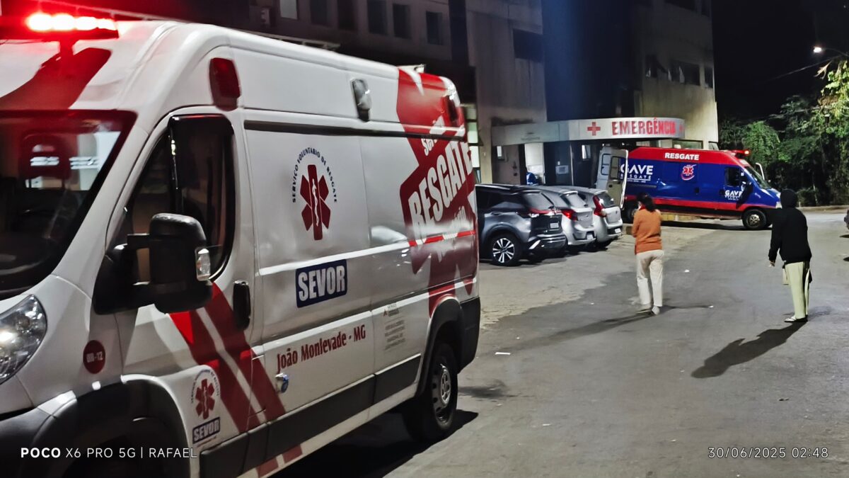 BR-381: grava acidente entre moto e ônibus deixa dois irmão feridos em João Monlevade