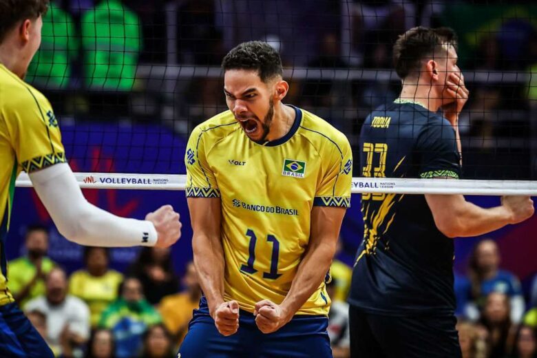 Brasil vence Ucrânia de virada na Liga das Nações