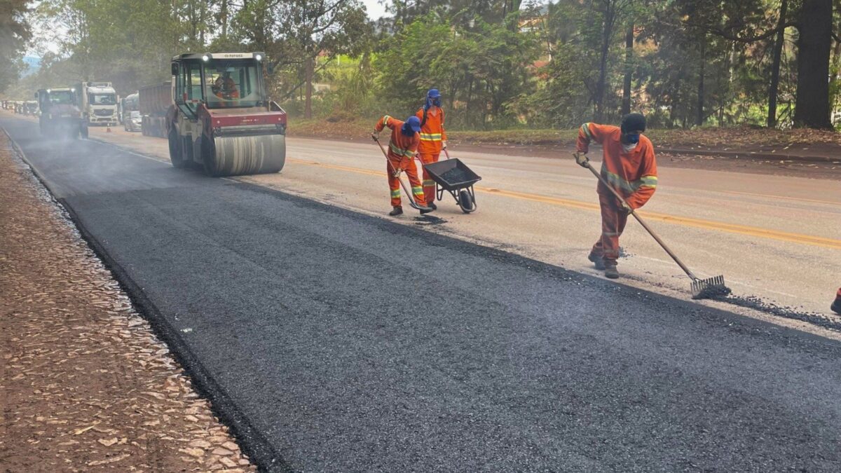 Confira o calendário de obras na BR-040 neste domingo (15)