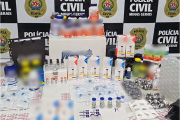 Polícia desmonta laboratório clandestino de medicamentos para emagrecimento em BH