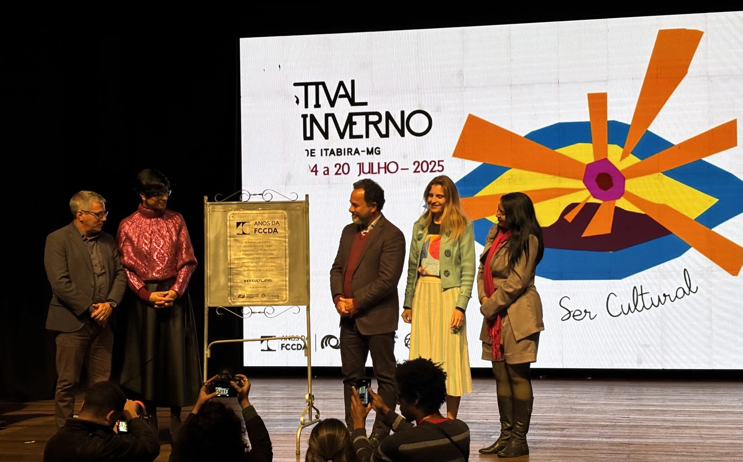 51º Festival de Inverno de Itabira começou oficialmente com evento de exibição do documentário “Ser Cultural”