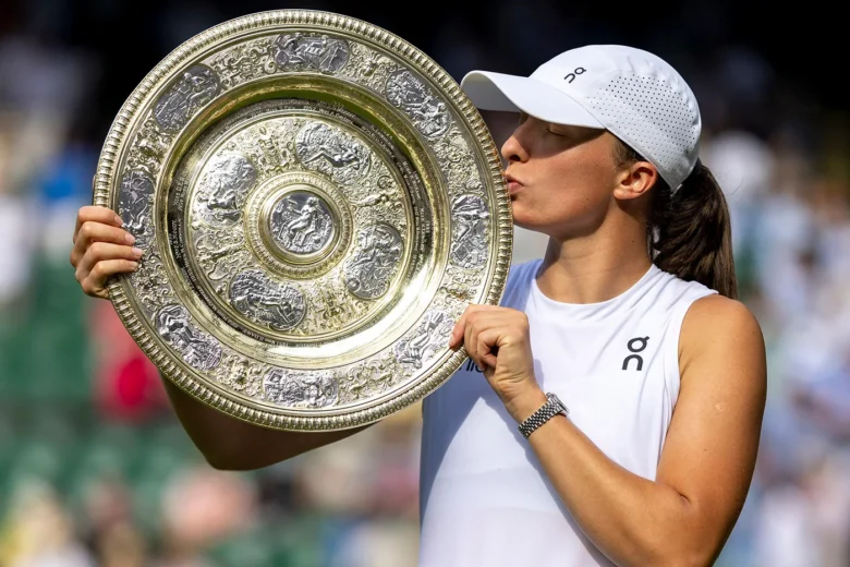 Iga Swiatek vence em Wimbledon o sexto grand slam da carreira Iga Swiatek vence em Wimbledon o sexto grand slam da carreira