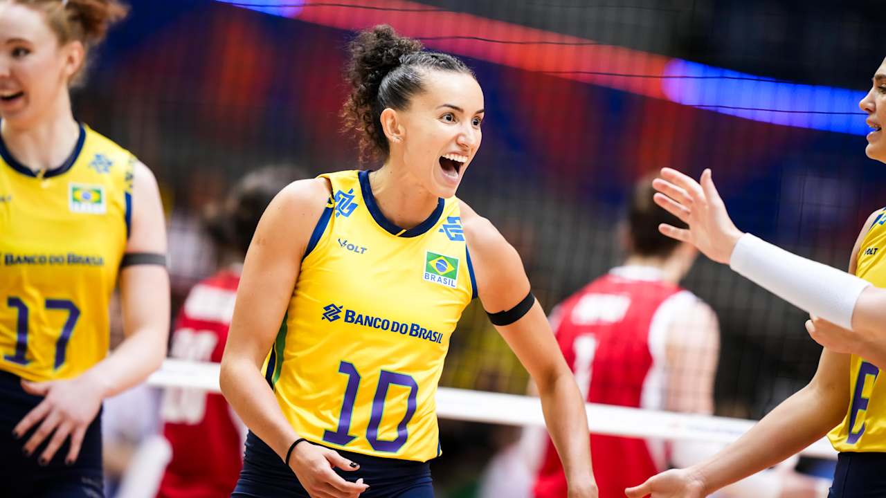 Seleção feminina encara o Japão na Liga das Nações de vôlei
