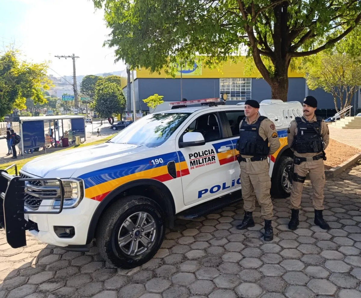 Polícia Militar recebe nova viatura por meio de convênio com a Prefeitura de Itabira