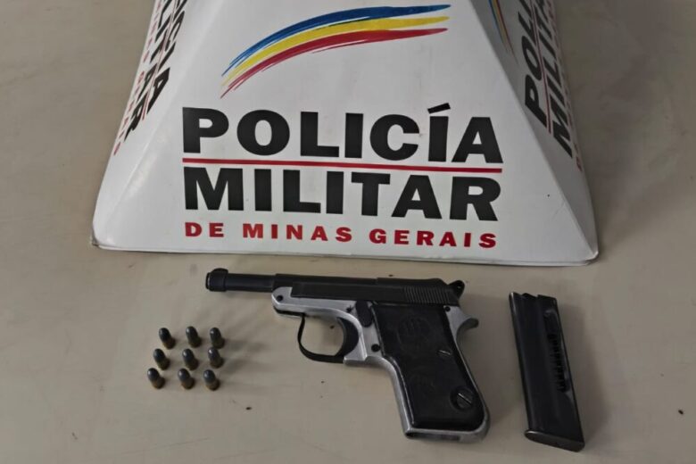 Polícia Militar prende homem por posse ilegal de arma de fogo em João Monlevade