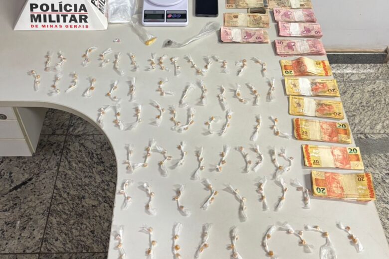 Homem é preso por tráfico de drogas em Barão de Cocais